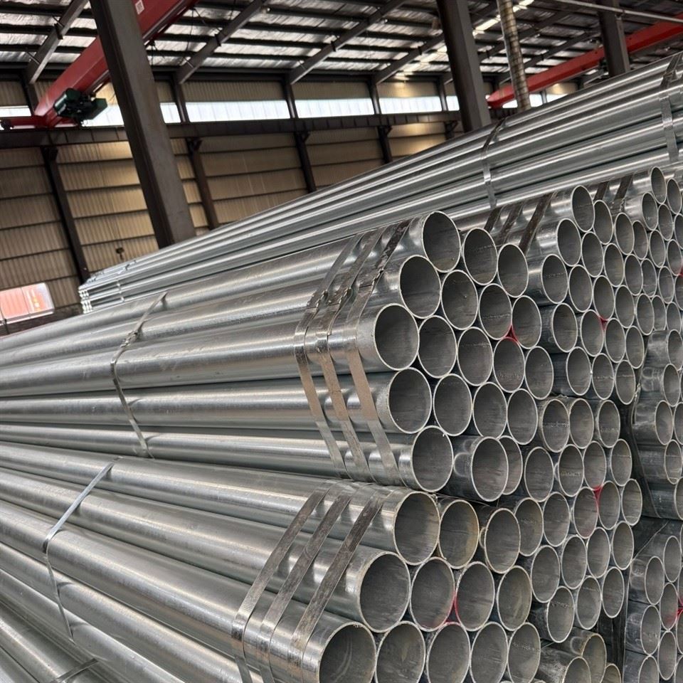 Eel-tsingitud terastoru 1/2"–4" Q195 Q235 ASTM A53 ümmargune Gi toru ehituseks