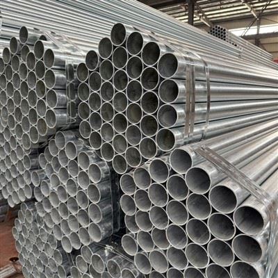ERW ASTM BS1139 galvaniseeritud terastoru