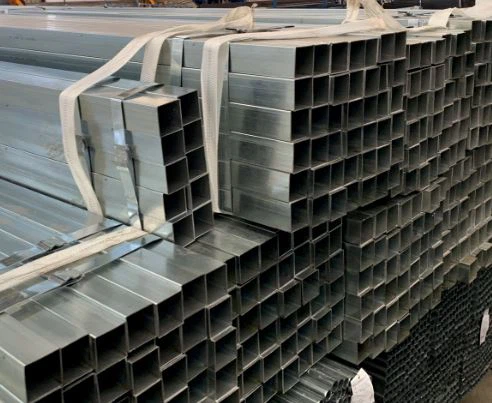 50*50 eeltsingitud ruudukujuline terastoru